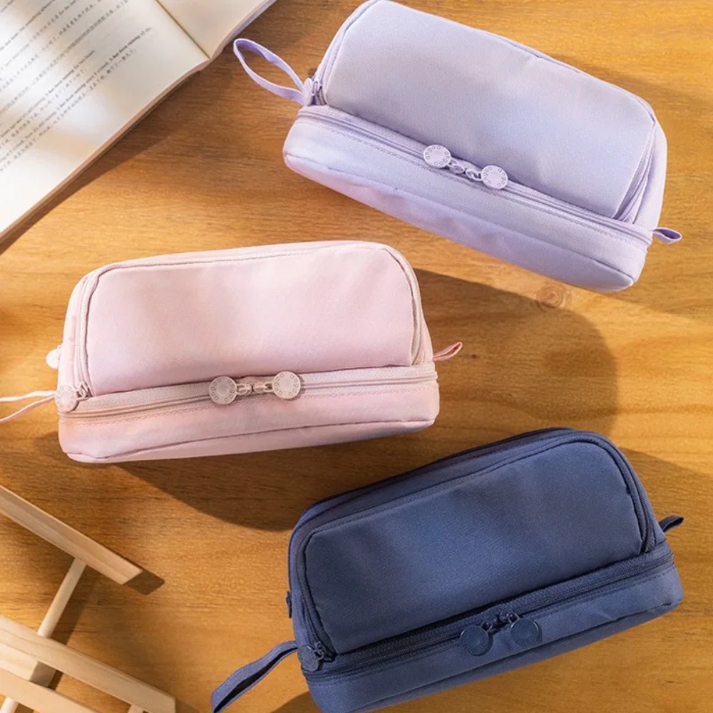 Aesthetic Large Pencil Case Pouch - Kawaii lápis caso estético lápis bolsa