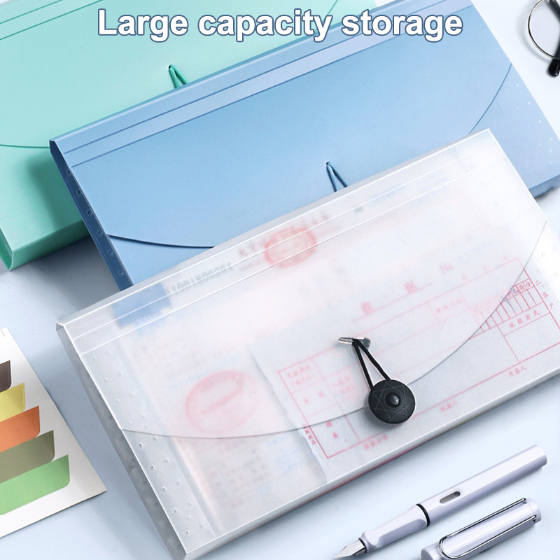 Expandable Accordion File Folder 13 Pockets - ✰ ✪ Pasta Expansível com 13