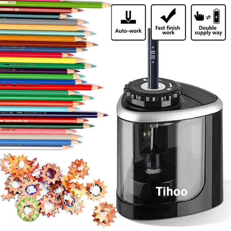 Apontador de lápis elétrico, a - Electric Pencil Sharpener Usb avaliação e preço