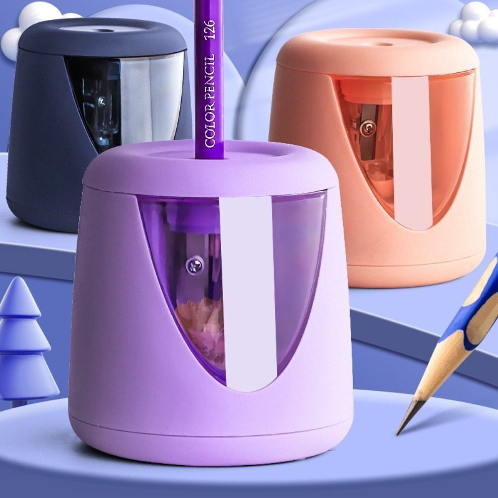 Apontador de Lápis Elétrico Au - Electric Pencil Sharpener Usb avaliação e preço