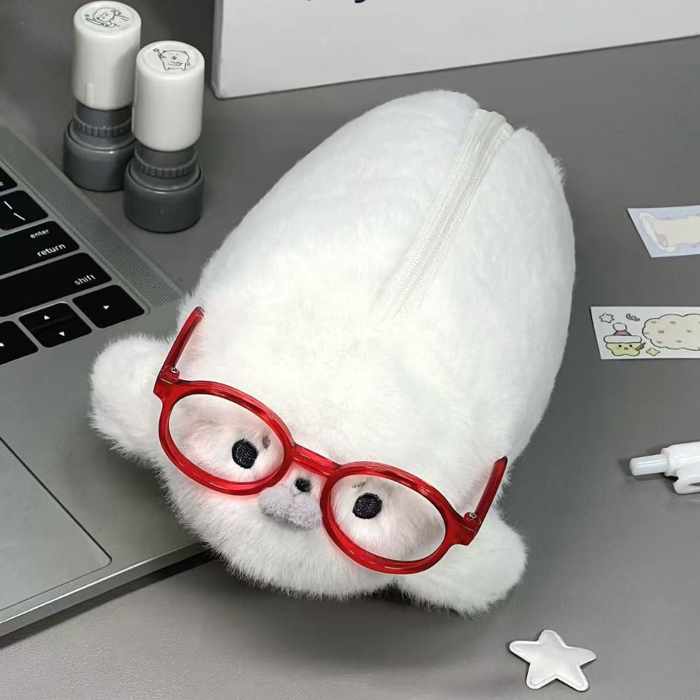 Estojo de Lápis em Forma de Fo - Aesthetic Large Pencil Case Pouch avaliação e preço
