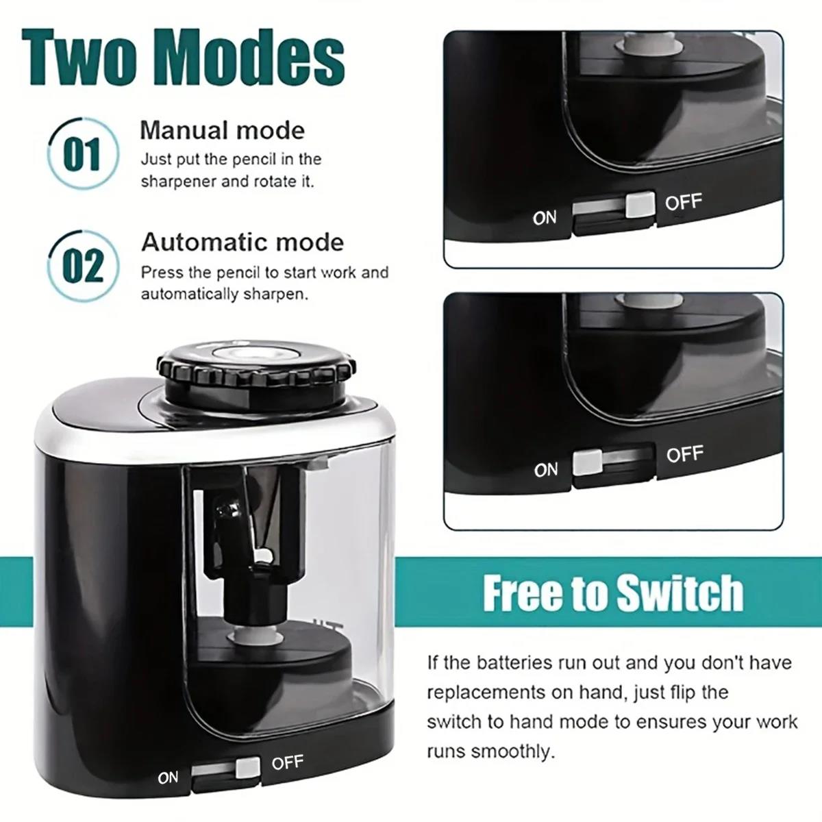 Apontador de Lápis Automático  - Electric Pencil Sharpener Usb avaliação e preço