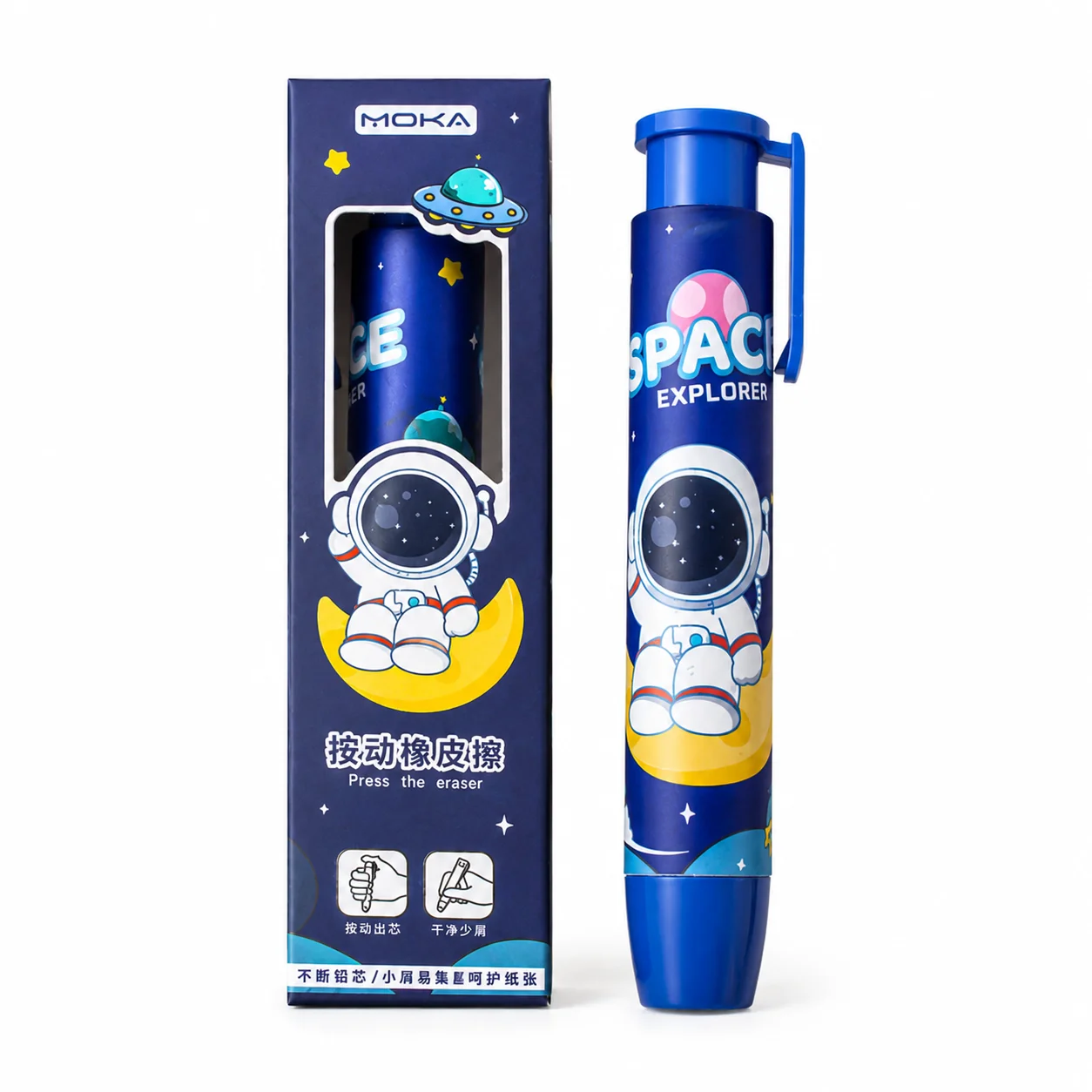 Caneta Apagadora Retrátil Clic - Retractable Eraser Pen Click avaliação e preço